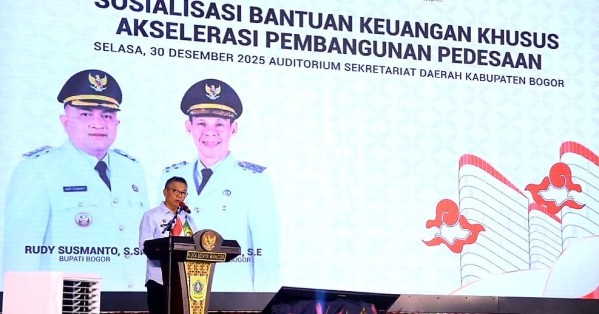 Pemkab Bogor Tegaskan Bantuan Keuangan Desa Harus Akuntabel dan Tepat Sasaran