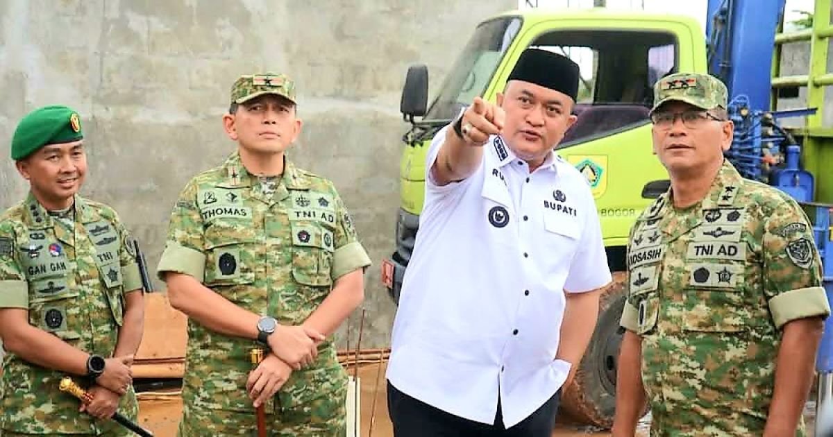 Bupati Bogor Sambut Kunjungan Pangdam III/Siliwangi, KKMP Pakansari Ditargetkan Beroperasi Akhir Januari 2026