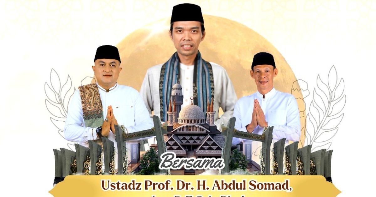 Pemkab Bogor Gelar Peringatan Isra Mi’raj 2026 di Masjid Nurul Wathon Hadirkan Ustadz Abdul Somad, 11.000 Porsi Makan Gratis Disediakan Bagi Jamaah