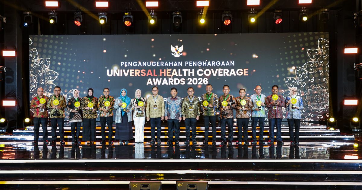 Pemkot Dianugerahi Universal Health Coverage Award Tahun 2026