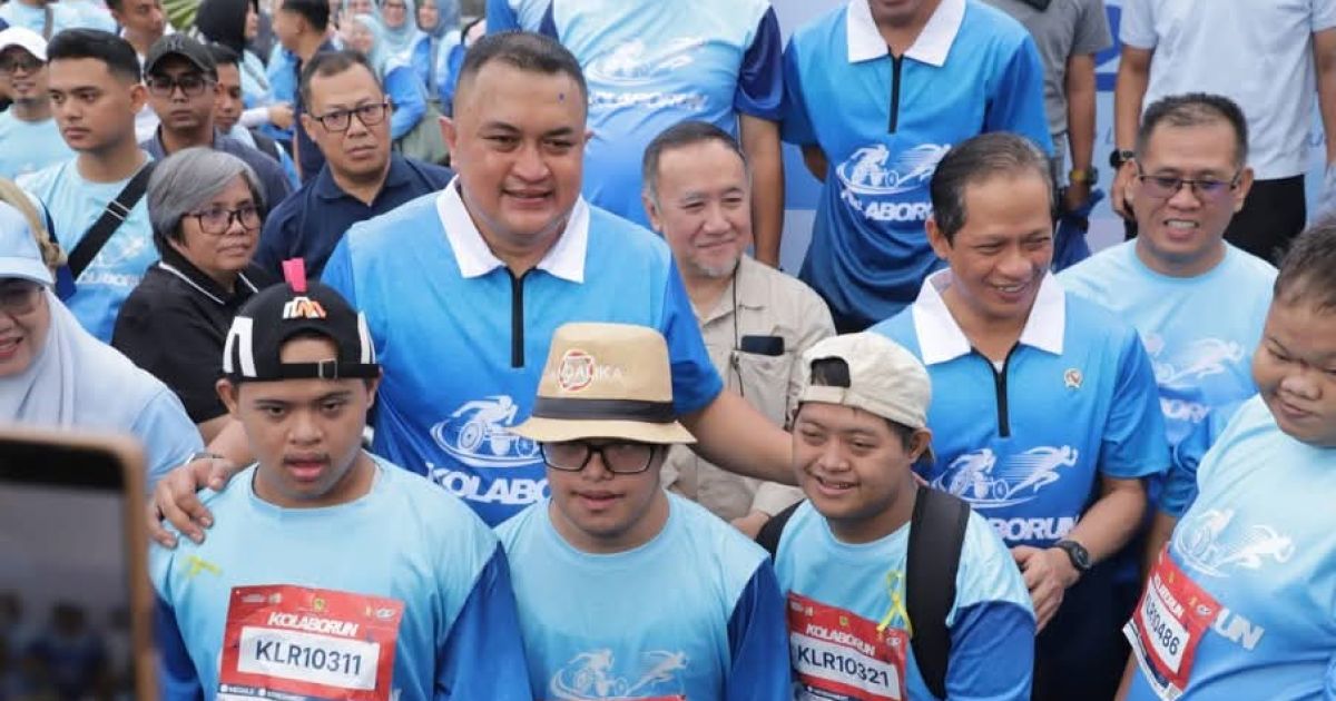 Kolaborun Inklusif Pecah di Bogor, Menteri LH dan Bupati Rudy Lepas Pelari Disabilitas dan Penyintas Kanker