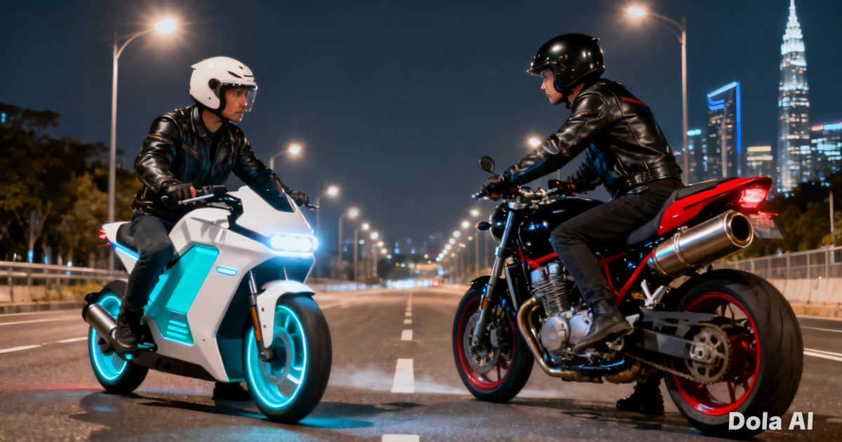 Perbandingan Biaya Kepemilikan Motor Listrik vs Bensin Selama Tiga Tahun