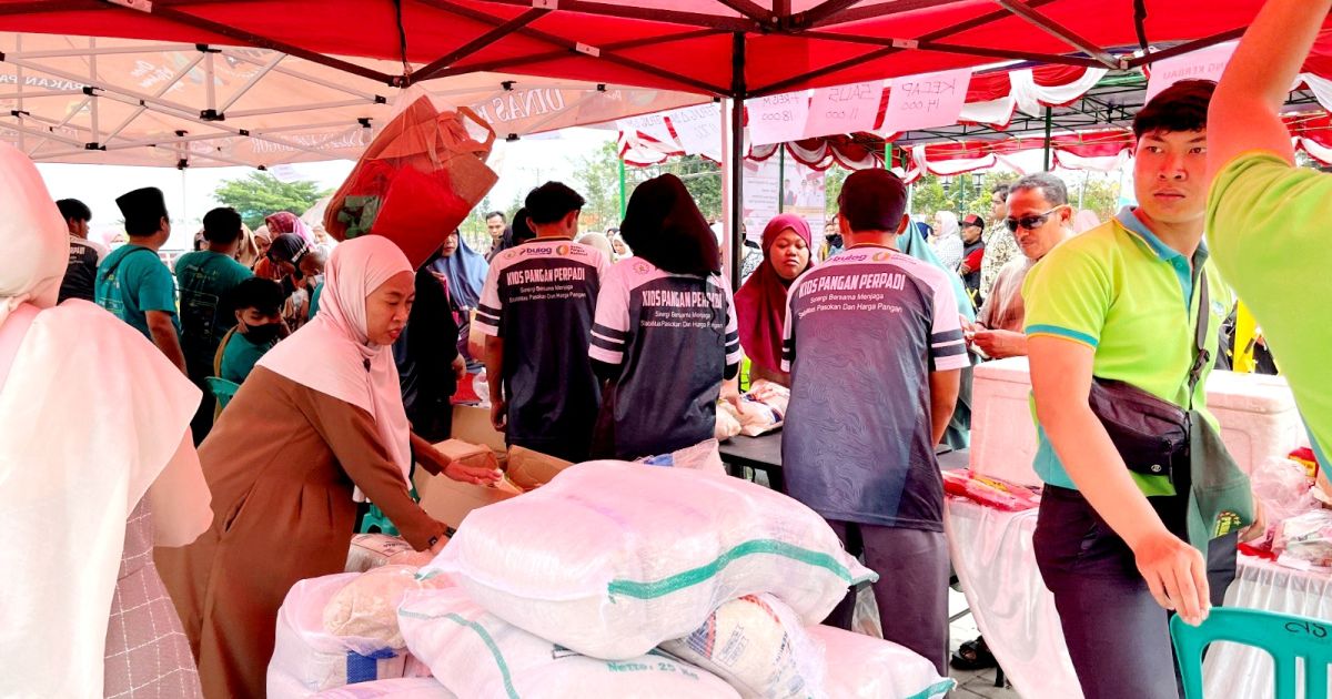 Suasana GPM Istimewa di sekitar Masjid Nurul Wathon, Cibinong, Kamis, 26 Februari 2026.