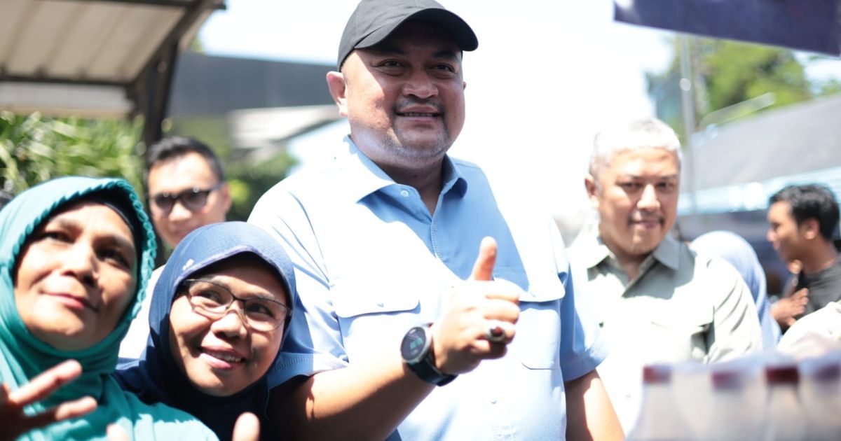 Bupati Bogor Turun Tangan Gelar Bazar Ramadan Istimewa, Paket Murah Diserbu Warga