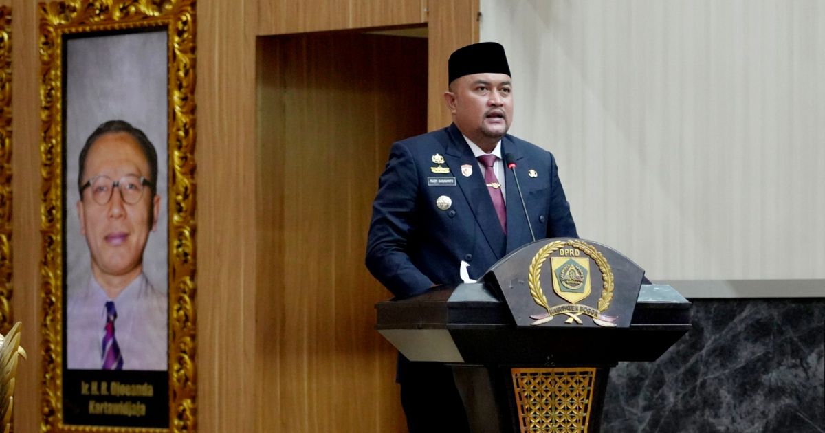 Bupati Bogor, Rudy Susmanto.