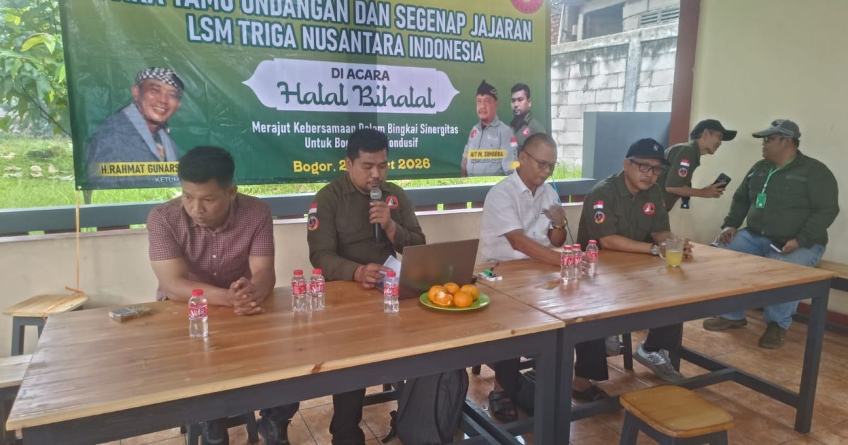 LSM Trinusa mengajak puluhan Ormas, LSM untuk bersinergi menjadi bagian pengawasan kinerja SPPG, sebagai penyalur dan penyedia MBG se-Bogor Raya. (Jefri Lawalata)