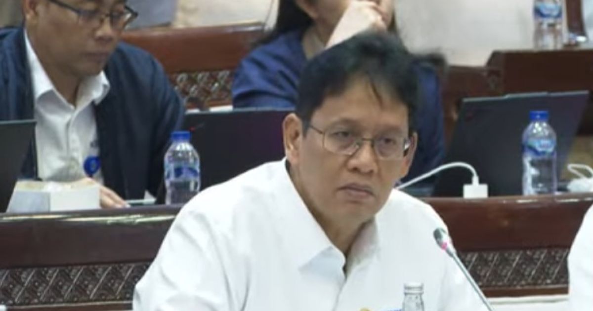 Menteri Keuangan, Purbaya Yudhi Sadewa saat Rapat Kerja Komisi XI DPR RI dengan Menkeu RI.