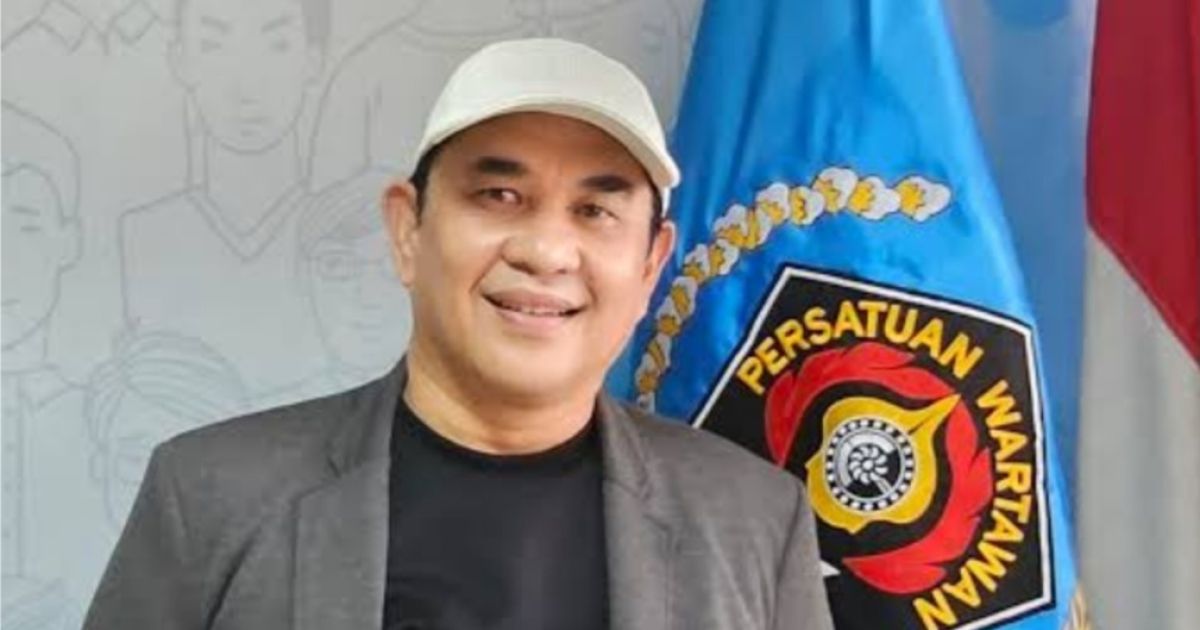 Sekjen PWI, Zulmansyah Sekedang semasa hidup.