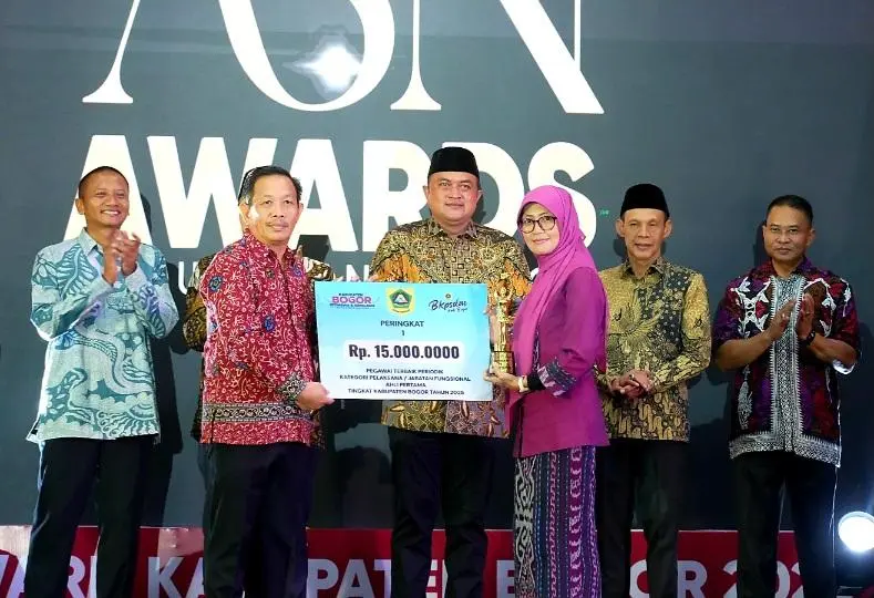 ASN Award 2025 Jadi Momentum Penguatan Sinergi dan Reformasi Birokrasi, Bupati Bogor Ajak ASN Bersatu, 2026 Dicanangkan sebagai Tahun Percepatan Perubahan