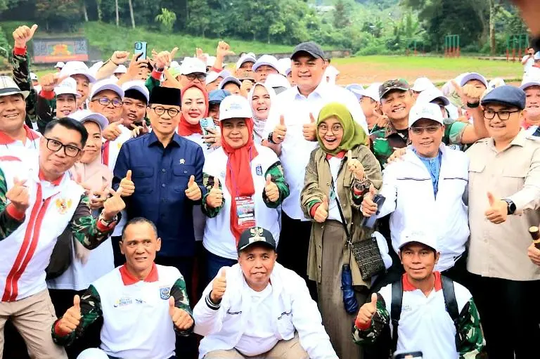 Jambore Apdesi Merah Putih 2025, Bupati Rudy Susmanto Tegaskan Peran Strategis Kepala Desa dalam Penguatan Pembangunan Daerah
