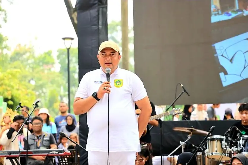 Bupati Rudy Susmanto Dorong Kreativitas Anak Muda, Revitalisasi Fasilitas Publik Segera Dimulai