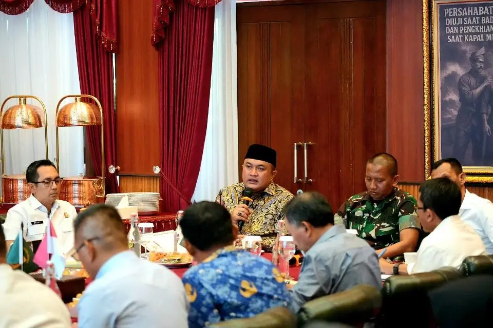 Bupati Rudy Susmanto Gelar Rapat Percepatan Program Koperasi Desa Kelurahan Merah Putih untuk Dorong Kemandirian Ekonomi Lokal