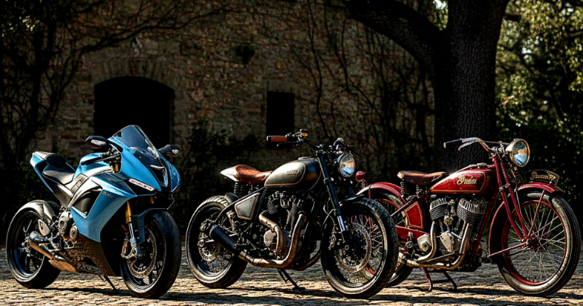 Membedah Tiga Generasi Roda Dua: Motor Terbaru, Custom, dan Antik