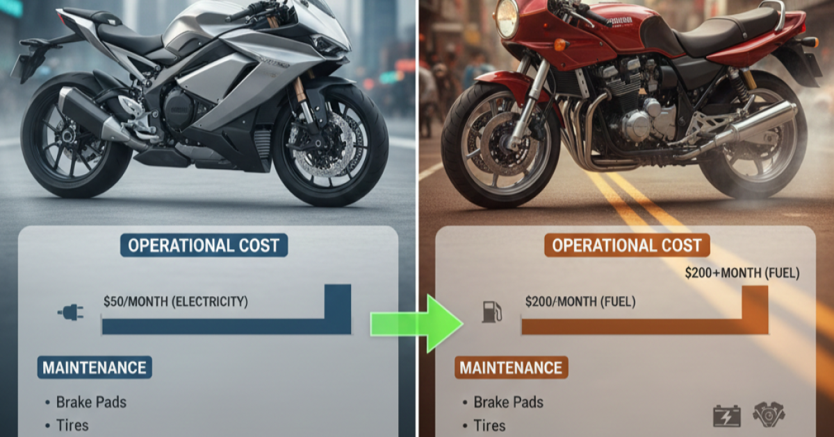 Menguak Rahasia Hemat: Adu Biaya Operasional Motor Listrik Lawan Bensin