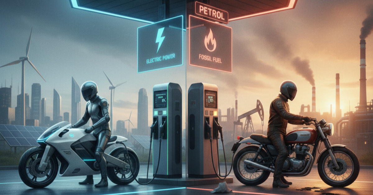 Adu Hemat Motor Listrik vs Bensin: Menghitung Untung Rugi Jangka Panjang